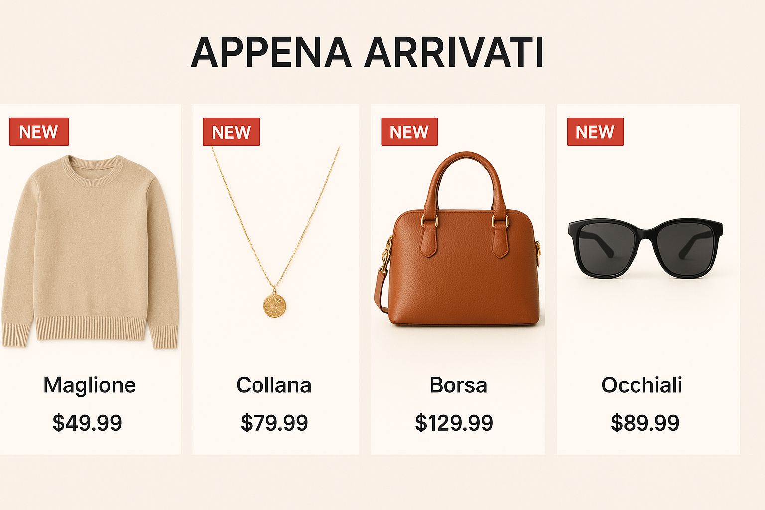 Nuove disponibilità