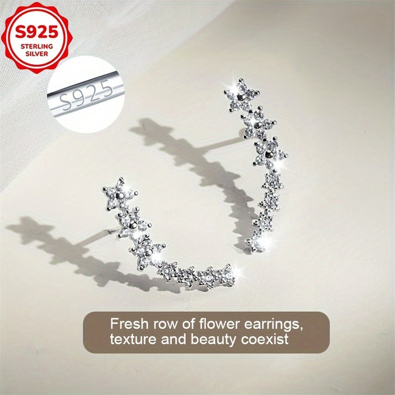 Orecchini eleganti in argento Sterling S925