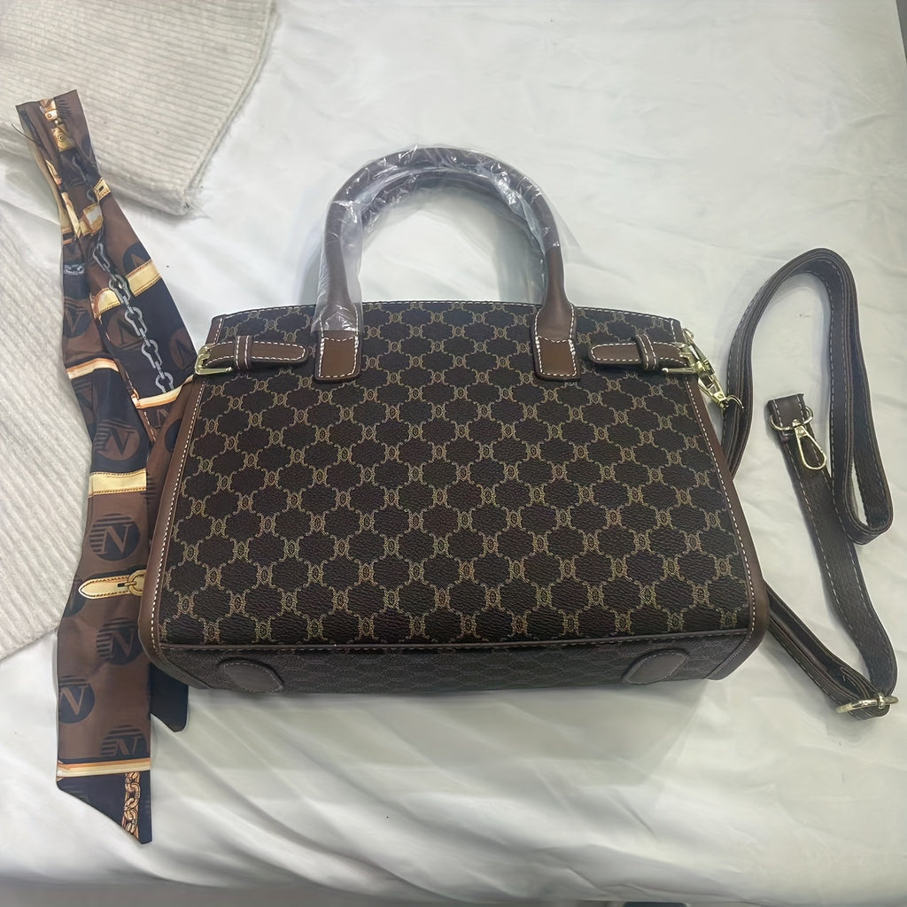 Set di 3 borse eleganti classiche da donna