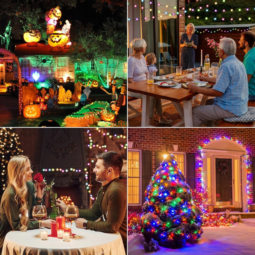 Luci LED Decorative RGB+IC da 7,5 m per Interni ed Esterni