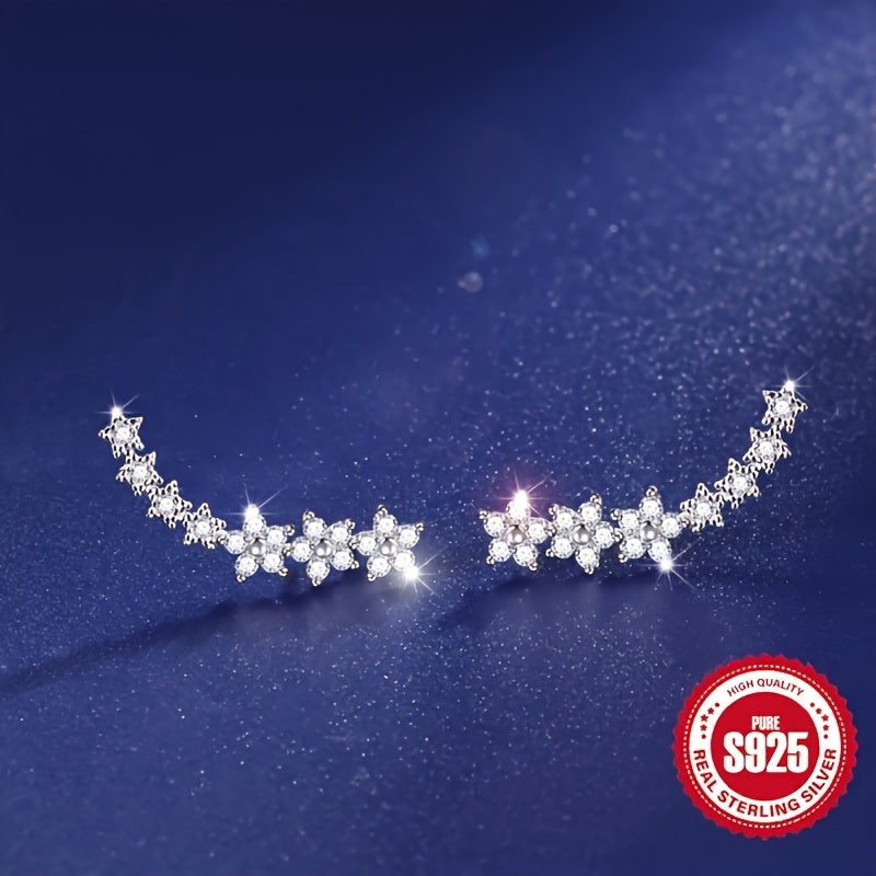 Orecchini eleganti in argento Sterling S925