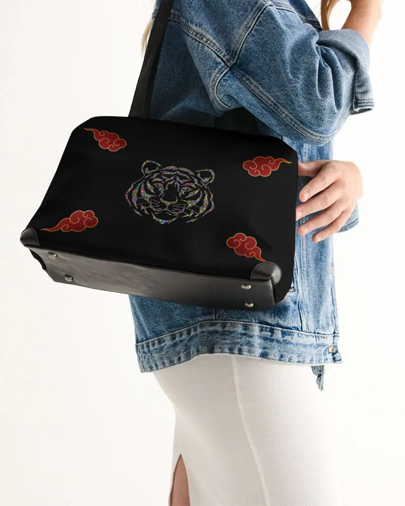 Art Shoulder Bag Tiger