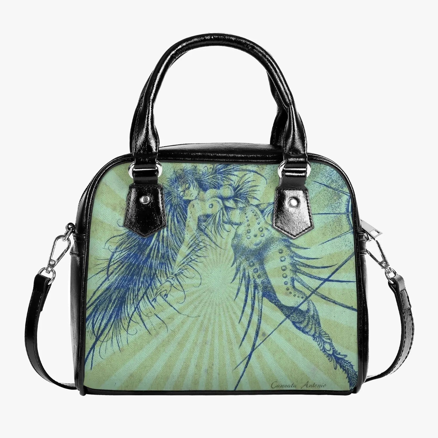 Bag Art sirena borsa artistica
