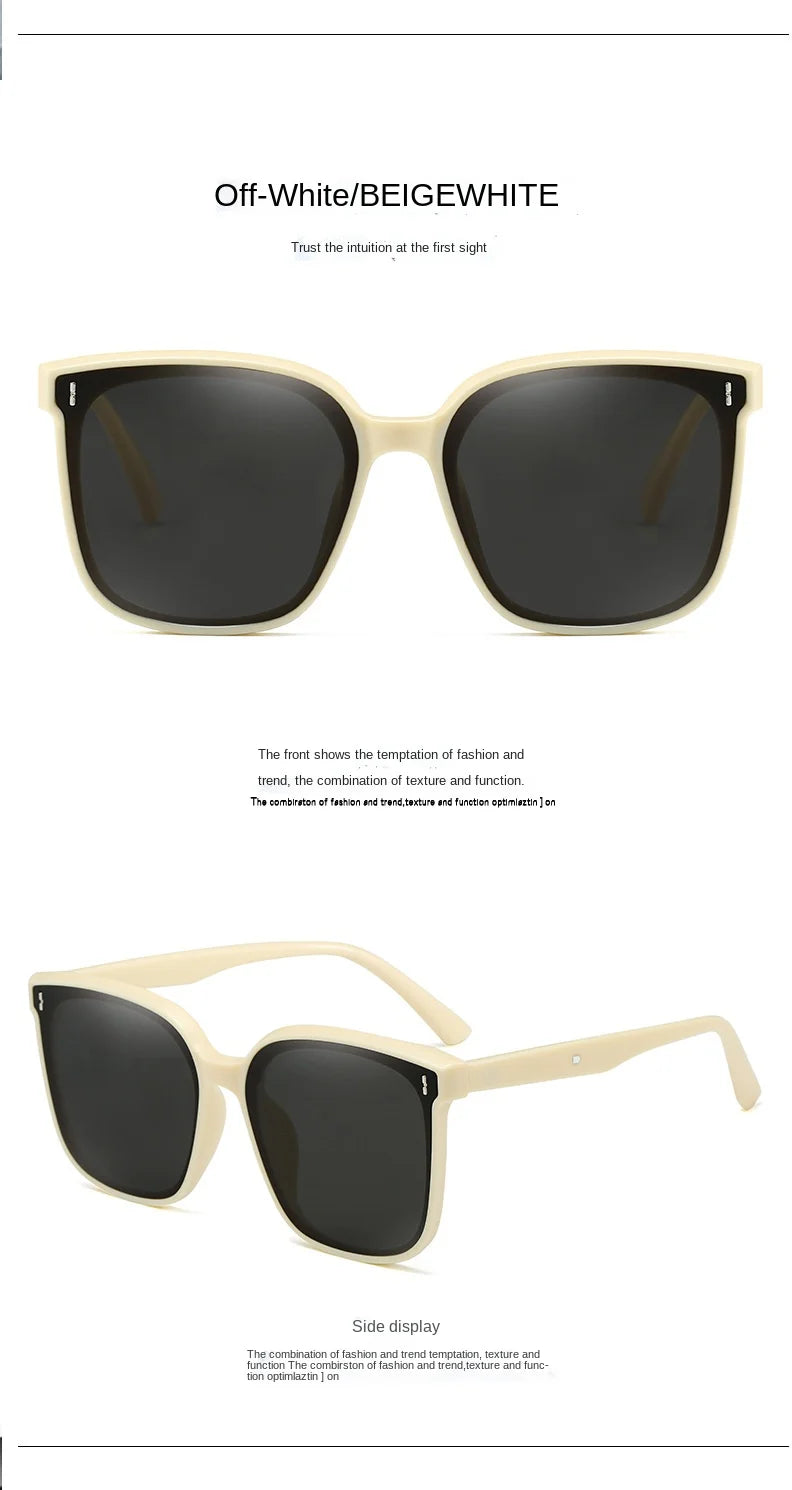 Occhiali da sole quadrati vintage OIMG da donna