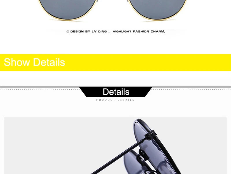 Psacss Occhiali da sole da donna/uomo vintage