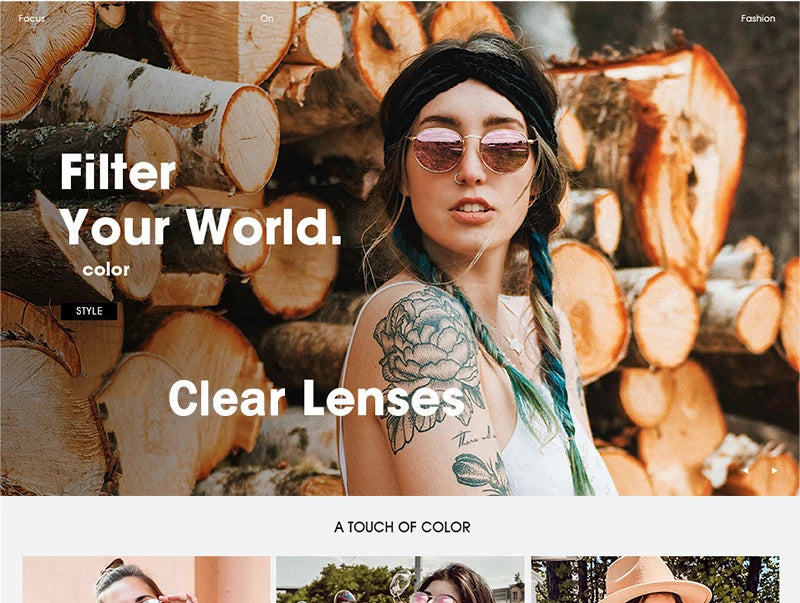 Psacss Occhiali da sole da donna/uomo vintage