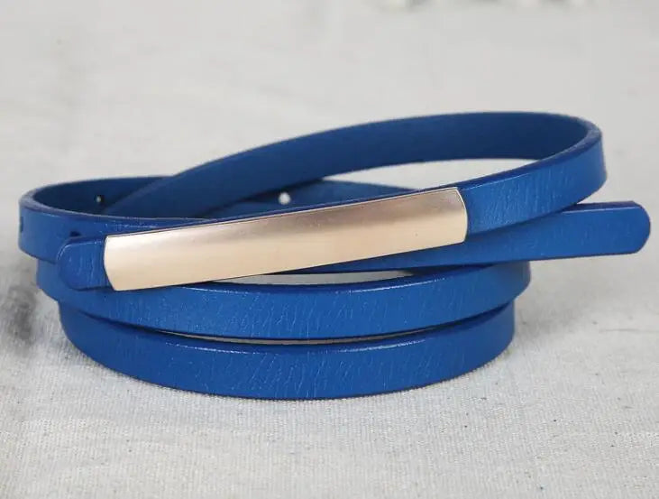 Cintura da donna in vera pelle