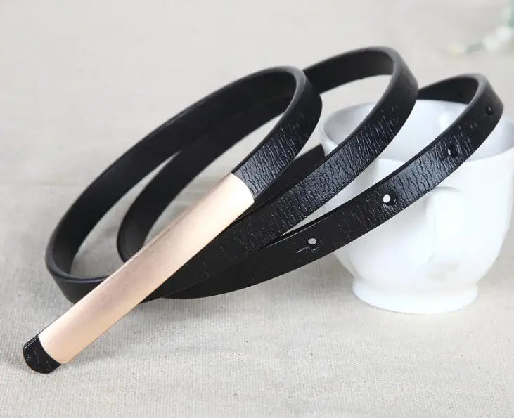 Cintura da donna in vera pelle