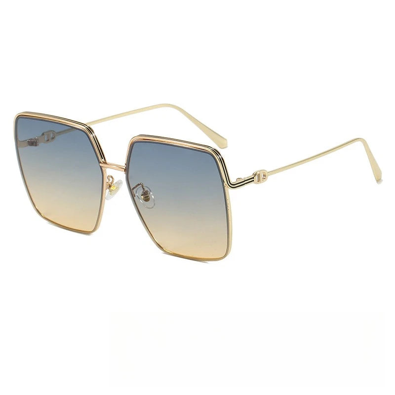 Nuovi occhiali da sole quadrati da donna 2025