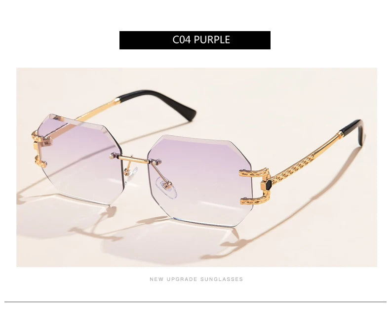 Occhiali da sole senza montatura