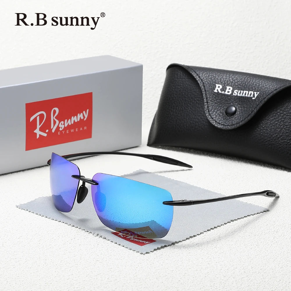 Occhiali da sole da uomo e da donna senza montatura