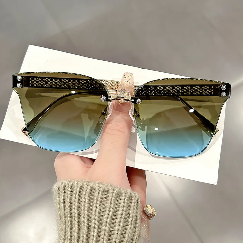 Nuovi occhiali da sole alla moda senza montatura