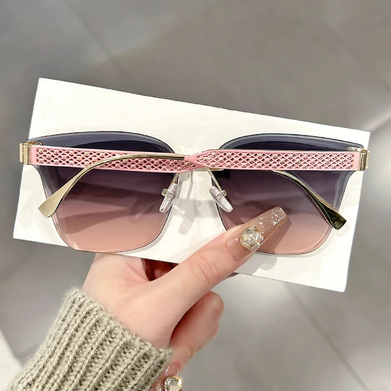 Nuovi occhiali da sole alla moda senza montatura