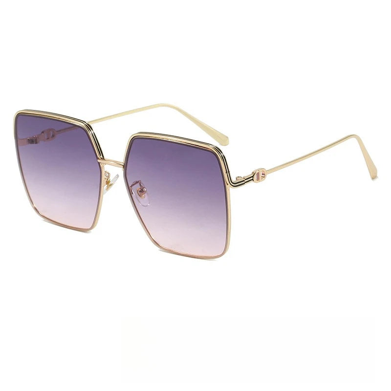 Nuovi occhiali da sole quadrati da donna 2025