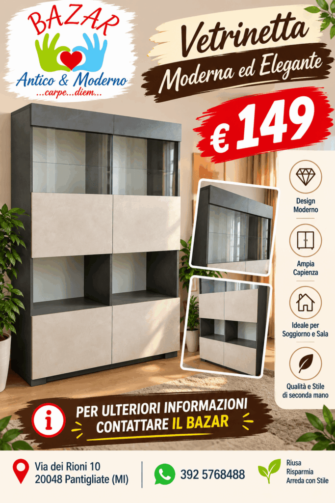 Vetrinetta moderna