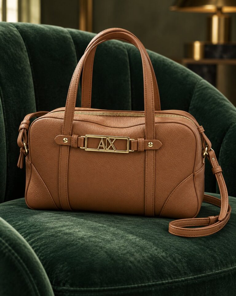 BORSA CAMMELLO BAULETTO ARMANI EXCHANGE