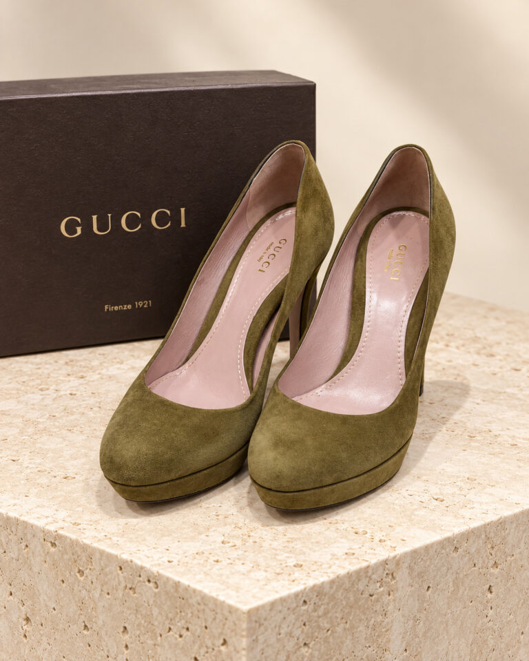 DECOLTE GUCCI SCAMOSCIATO NAPPA CHARLOTTE